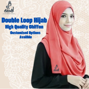 Double Loop Hijab – All-Season Instant Wear, High-Quality & Easy to Style