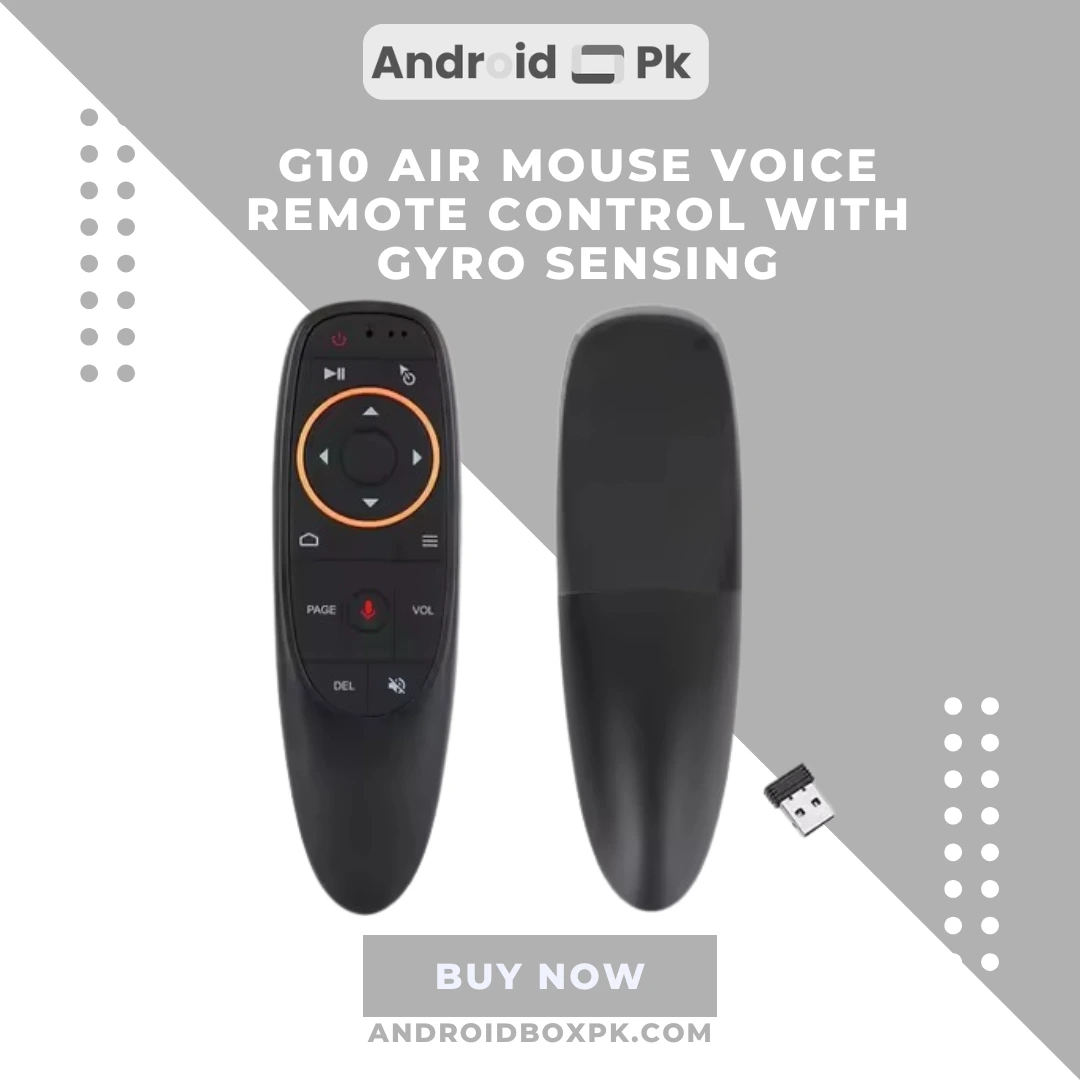 G10 Air Mouse Voice Control Gyro Remote - Image 7