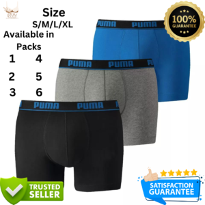 Men's Boxer Shorts Cotton Underwear, Breathable Soft Fashion Sports Boxers, Stay Comfy with High-Quality Cotton Boxer.