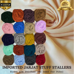 Gossamer Grace: Premium georgette and Chiffon Staller - Exquisite Quality with Stitched Sides, Imported Elegance in a Vibrant Color Range, Perfect for Women Seeking Fine and Soft Chiffon
