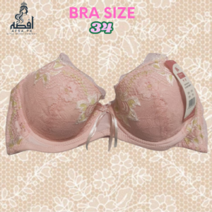 Bra Size 34 | Pink Elegance | Imported and stringed stuff Laced with Net – Ultra Comfort and Support