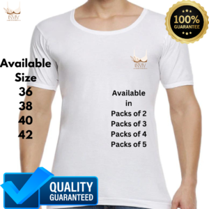 Men's Cotton Vest with Sleeves – Ultra Soft, Comfortable, and Breathable