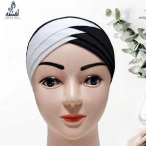 3D Layer Hijab Cap for Women – Double Color under hijab cap