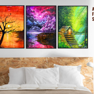Set of 3 Sceneries