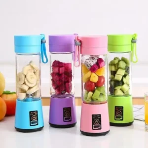 Portable 6-Blade Electric Juicer for Home & Travel