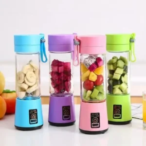 Rechargeable Portable 6 blades Juicer Blender (USB Charging)