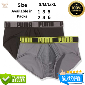Men's Brief Breathable Soft Fashion Sports, Comfortable Cotton Underwear for Men multicolor.