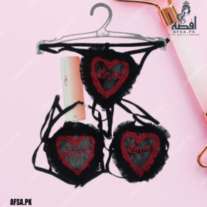 Elegant Two-Piece Net Bikini Set – Stylish Bra and Panties with Comfortable Straps, Perfect for Sleepwear and Special Occasions