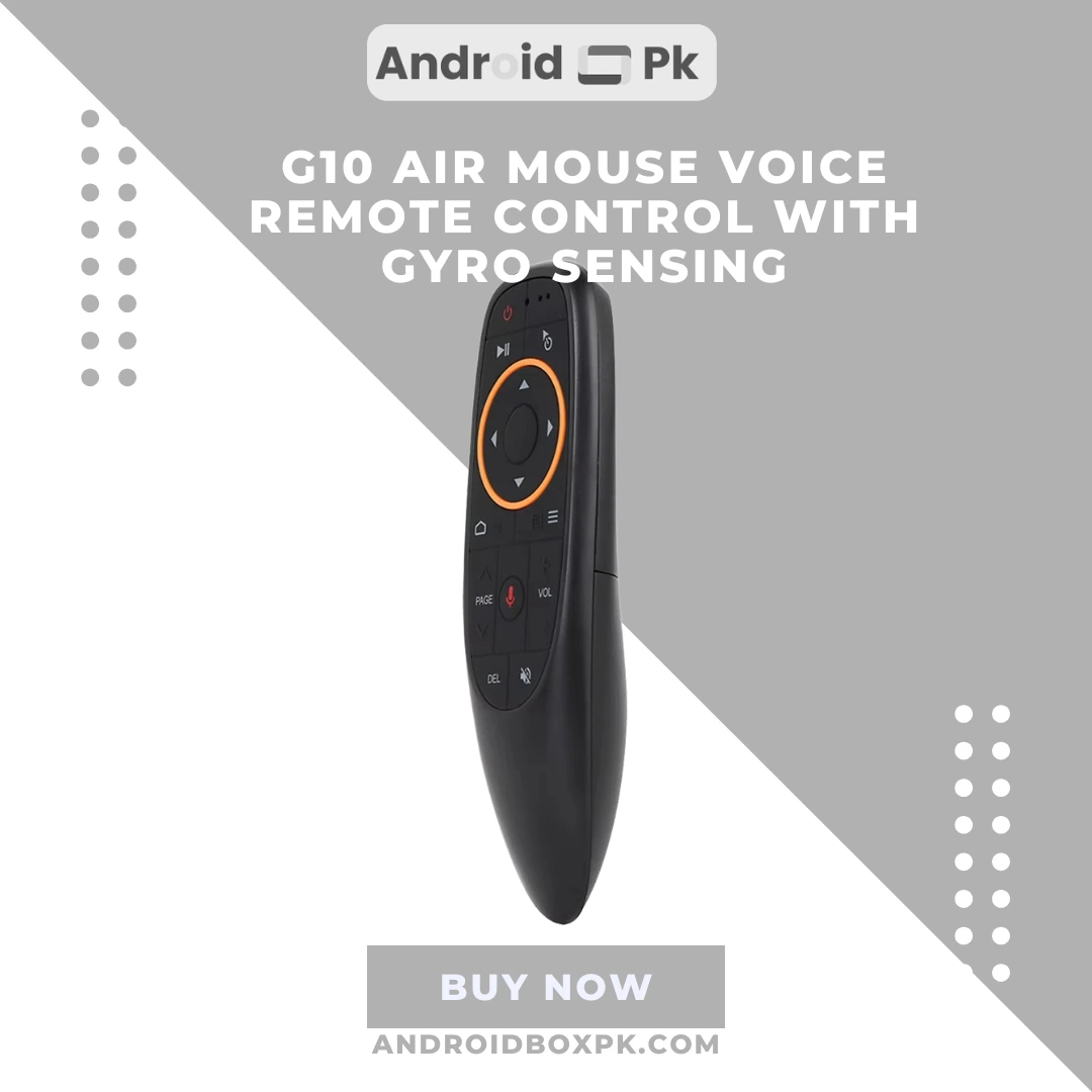 G10 Air Mouse Voice Control Gyro Remote - Image 4