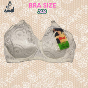 Bra Size 32 | Soft Padded Push-Up | White Legacy | – Ultra Comfort and Support