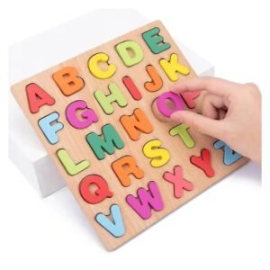 Wooden ABC Puzzle for Kids Learning & Play