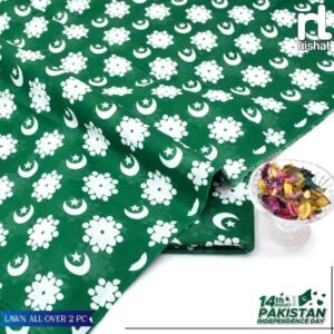 2 Pcs Women's Unstitched Digital Print Suit