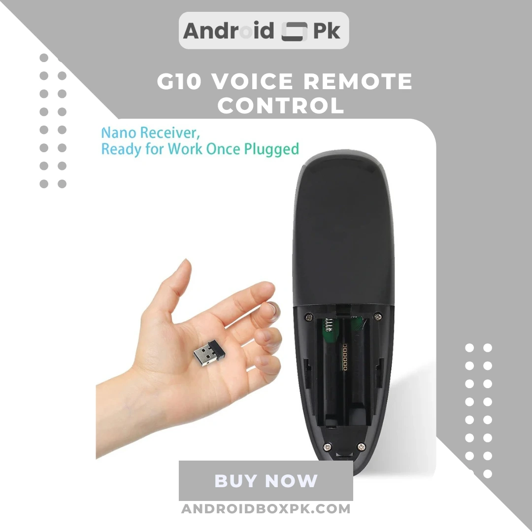 G10 Air Mouse Voice Control Gyro Remote - Image 3
