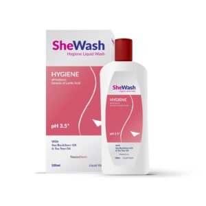 SheWash Hygiene Liquid Wash – 100ml, Gentle Personal Care Cream