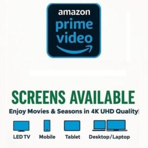Amazon Prime Video Subscription in Pakistan – 1 Month for Just Rs. 300