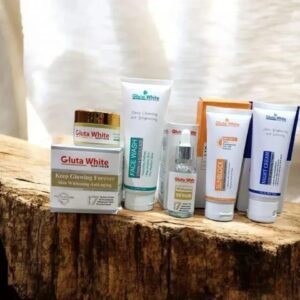5 in 1 Skincare Bundle for All Skin Types 100ml White Cream-Based Set