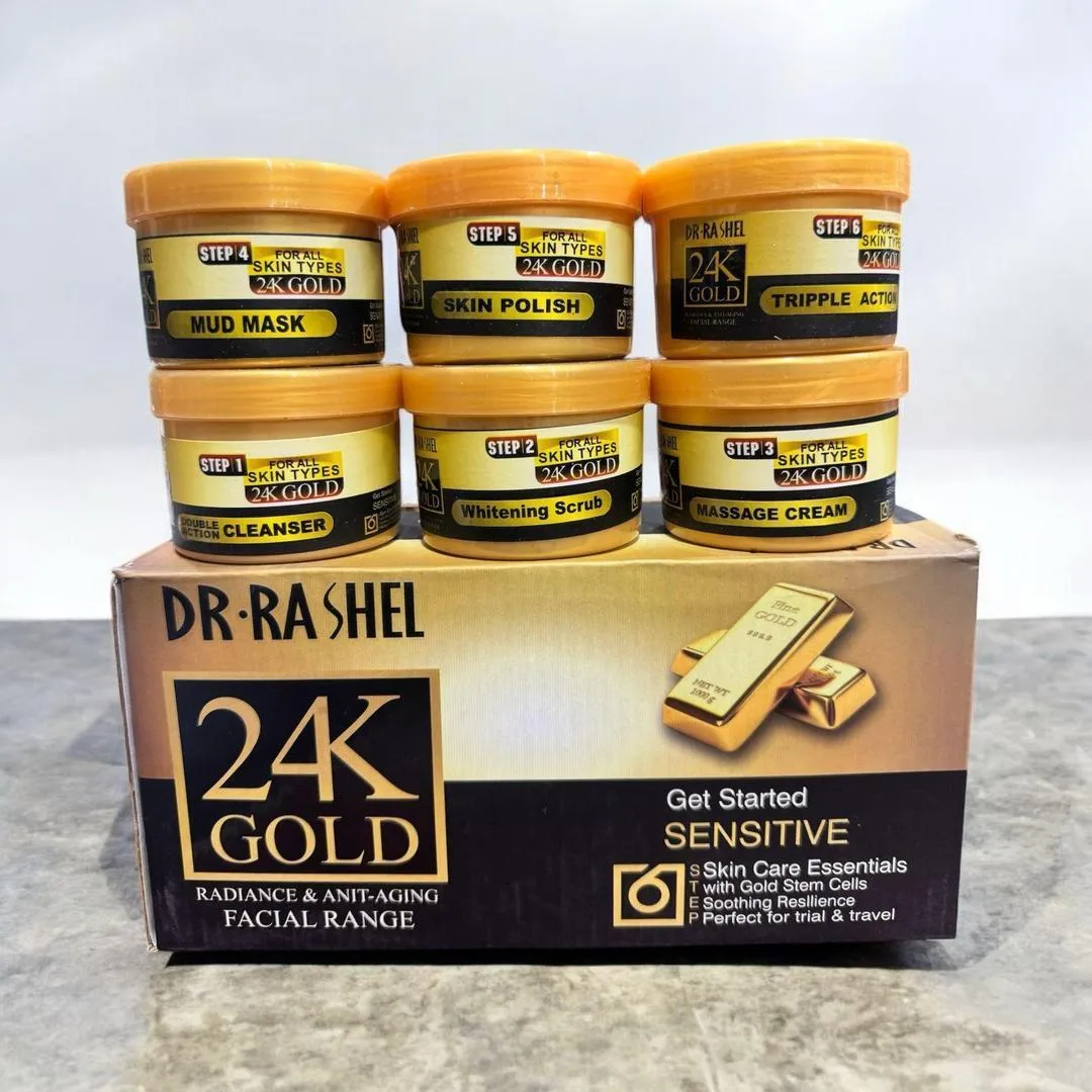 24K Gold Facial Care Kit for All Skin Types - Image 2