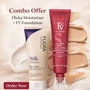 Flicka Moisturizer + FV Foundation Combo Pack