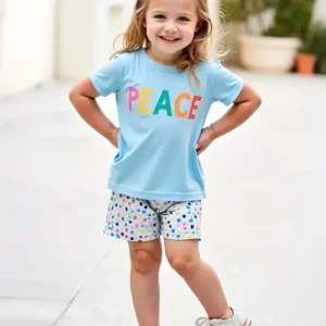 2 Pcs Boy's Stitched Jersey Printed Night Suit