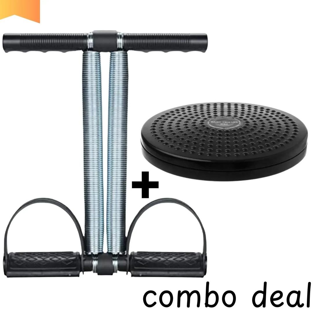 Tummy Twister & Waist Trimmer Combo for Home Fitness - Image 2