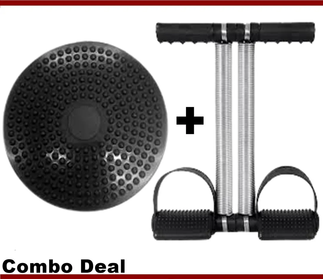 Tummy Twister & Waist Trimmer Combo for Home Fitness - Image 4