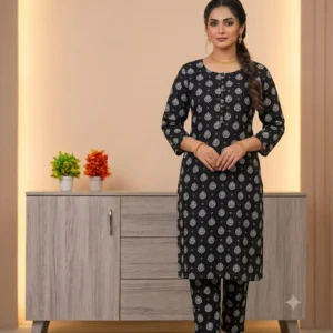 2 Pcs Women's Unstitched Printed Suit