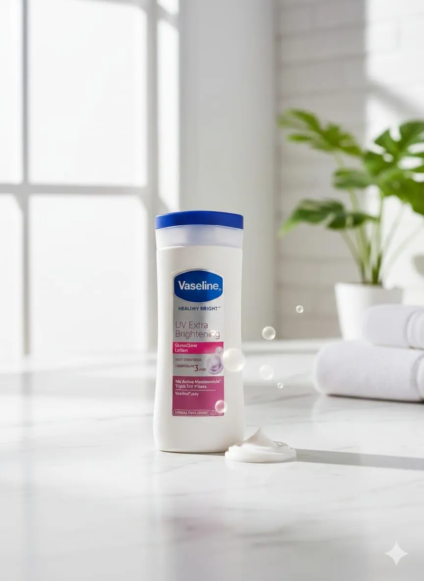 Vaseline UV Brightening Body Lotion 200Ml Cream All Skin Types