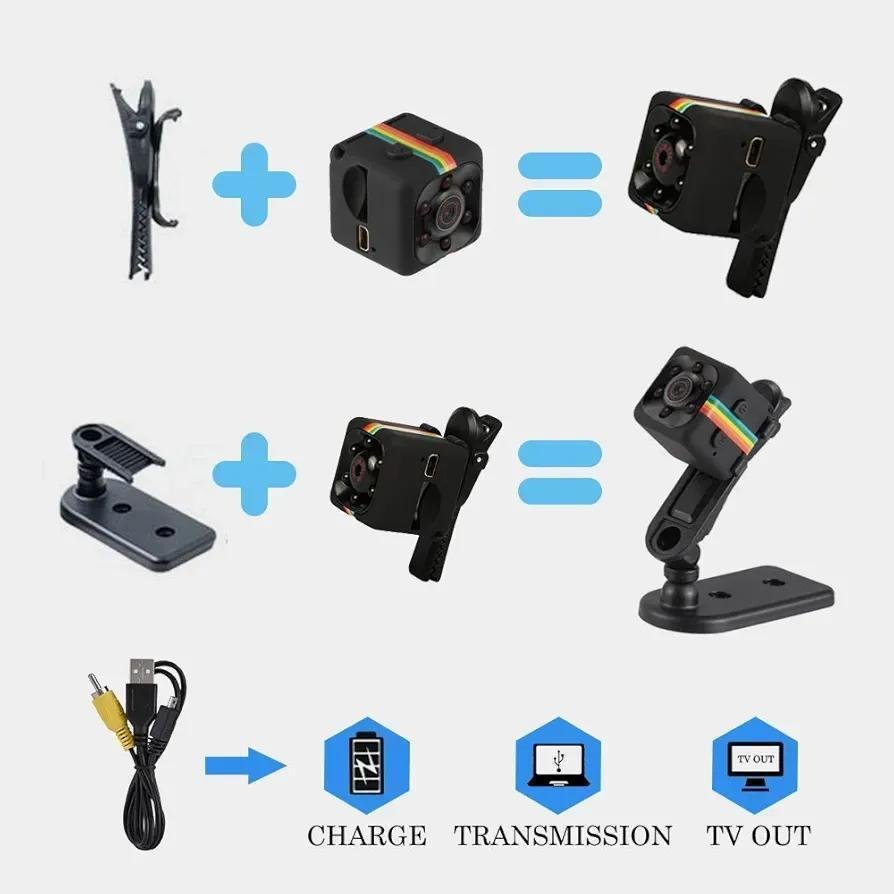 Camera ABS Plastic Black 3 cm - Image 2