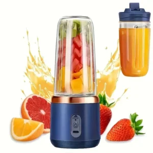 Portable USB Rechargeable Blender Juicer Bottle – Mini Smoothie Maker for Fresh Juice, Shakes & Baby Food – Travel Friendly